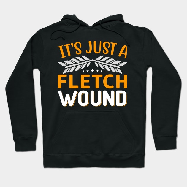 It's Just a Fletch Woond Hoodie by busines_night